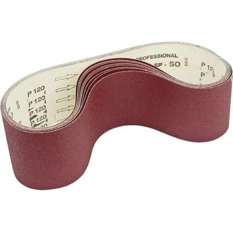 Promo ???? Holzmann Maschinen SB46SET Set De Bandes Abrasives Grain Num 60, 80, 100, 120 10 Pc(s) ???? 1 Promo ???? Holzmann Maschinen SB46SET Set De Bandes Abrasives Grain Num 60, 80, 100, 120 10 Pc(s) ????