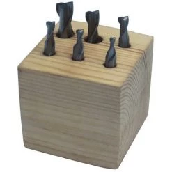 Meilleure vente ❤️ HOLZMANN Fraises Diamètres 3-10 Mm (jeu De 6 Pièces) - Outils De Fraisage ????