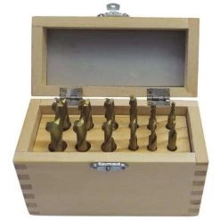 Remise ???? HOLZMANN Fraises HSS Revêtues Titan 3-12 Mm (jeu De 12 Pièces) - Outils De Fraisage ✨