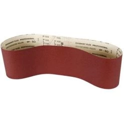 Bon marché ???? HOLZMANN Bande Abrasive 650x200 Mm Pour Ponceuse à Parquet PSM3 - Grain 120 ????