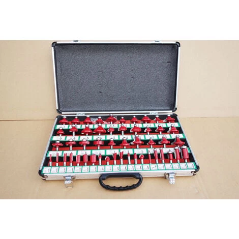 Meilleur prix ???? Holzmann Coffret Assortiment 50 Mèches De Défonceuse Carbure Pro Q. 8 Mm - OFS50 ???? 3 Meilleur prix ???? Holzmann Coffret Assortiment 50 Mèches De Défonceuse Carbure Pro Q. 8 Mm - OFS50 ???? – Image 3