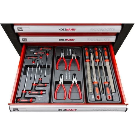 Budget ⌛ CHARIOT ATELIER 391PCS OUTILS CAISSE ROULETTES ROULANT SERVANTE HOLZMANN WW790W ✔️ 4 Budget ⌛ CHARIOT ATELIER 391PCS OUTILS CAISSE ROULETTES ROULANT SERVANTE HOLZMANN WW790W ✔️ – Image 4