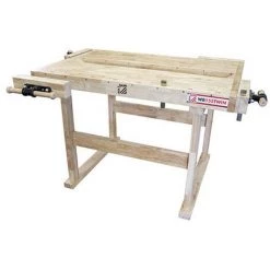 Budget ???? HOLZMANN Établi De Menuisier En Bois D'hévéa - 1 550 X 1 170 X 860 Mm ⌛