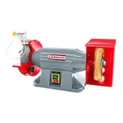 Remise ???? TOUR A MEULER AVEC MELEUSE PONCEUSE ET BROSSE HOLZMANN DSM200DS 230V ⭐