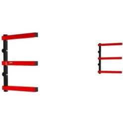 Vente flash ⌛ Holzmann HLR1 Système De Suspension En Acier Pour Planches De Surf Ou Planches En Bois - Capacité De Charge De 50 Kg Par Support ✨