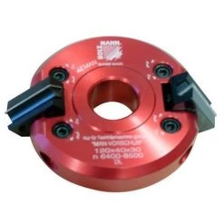 Meilleur prix ???? Porte-outil à 2 Têtes Inclinables D. 120 X 40 X Al. 30 Mm Z2 SFK120 - Holzmann ????