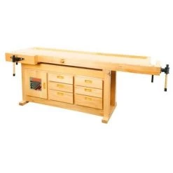 Meilleure affaire ???? Etabli Bois 2100 X 780 Mm WB210C - Holzmann ????